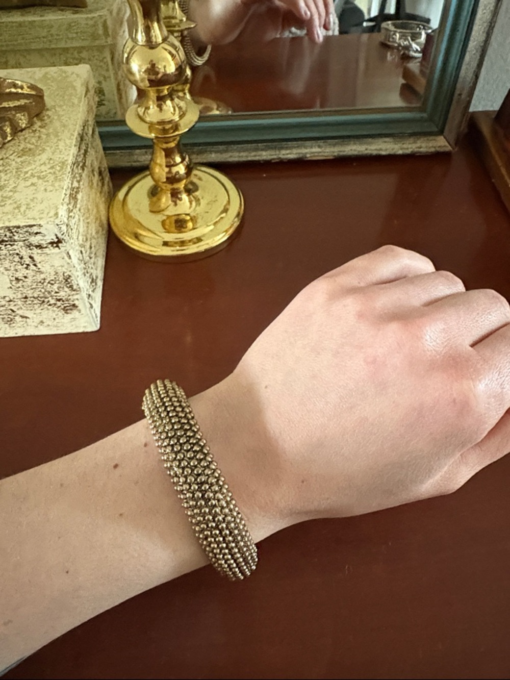 Gold Beaded Bracelet - Talbot’s